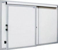 Дверной блок для холодильной камеры Polair откатная дверь 2400 x2560 (100 мм) 