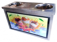 Фризер для жареного мороженого Foodatlas KCB-2Y (световой короб) 