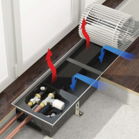 Конвектор внутрипольный VARMANN Ntherm - N 140.90.2800 RR U EV1 (подключение справа)