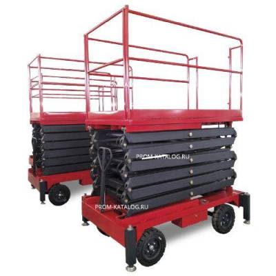 Ножничный подъемник QX-050-060 OXLIFT 6000 мм 500 кг 