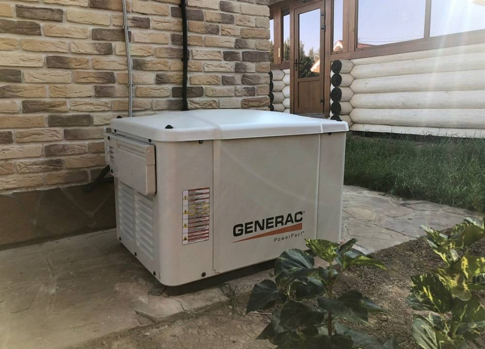 Газовый генератор Generac 7145 + ИБП Энергия