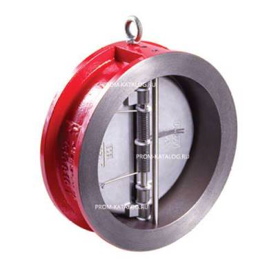 Клапан обратный межфланцевый RUSHWORK - Ду125 (ф/ф, PN16, Tmax 110°C, затворки чугун)