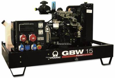 Дизельный генератор Pramac GBW 15 P 